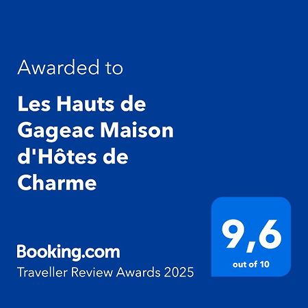 Les Hauts De Gageac Maison D'Hotes De Charme La Roque-Gageac Zewnętrze zdjęcie